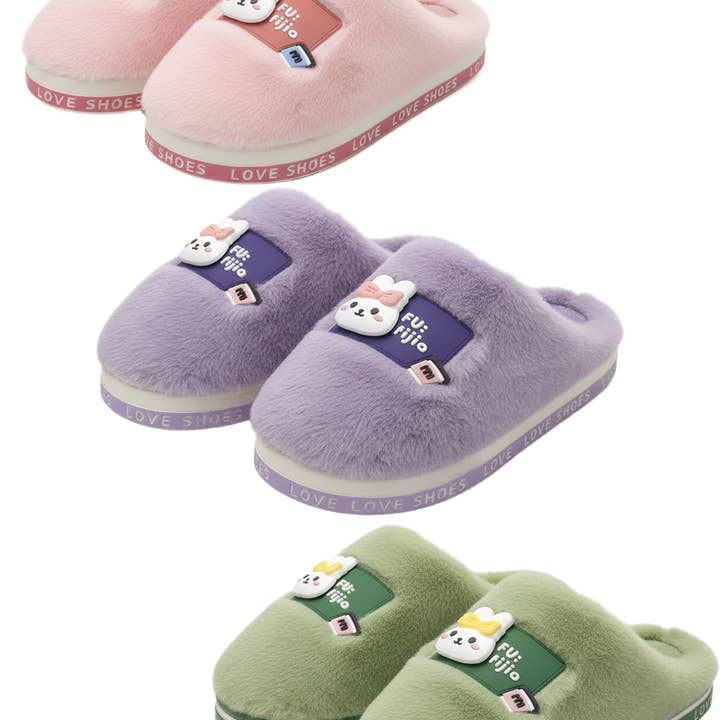 Zapatillas para niños Texlina (Paquete de 12 pares) para venta al por mayor de FLUFFERY