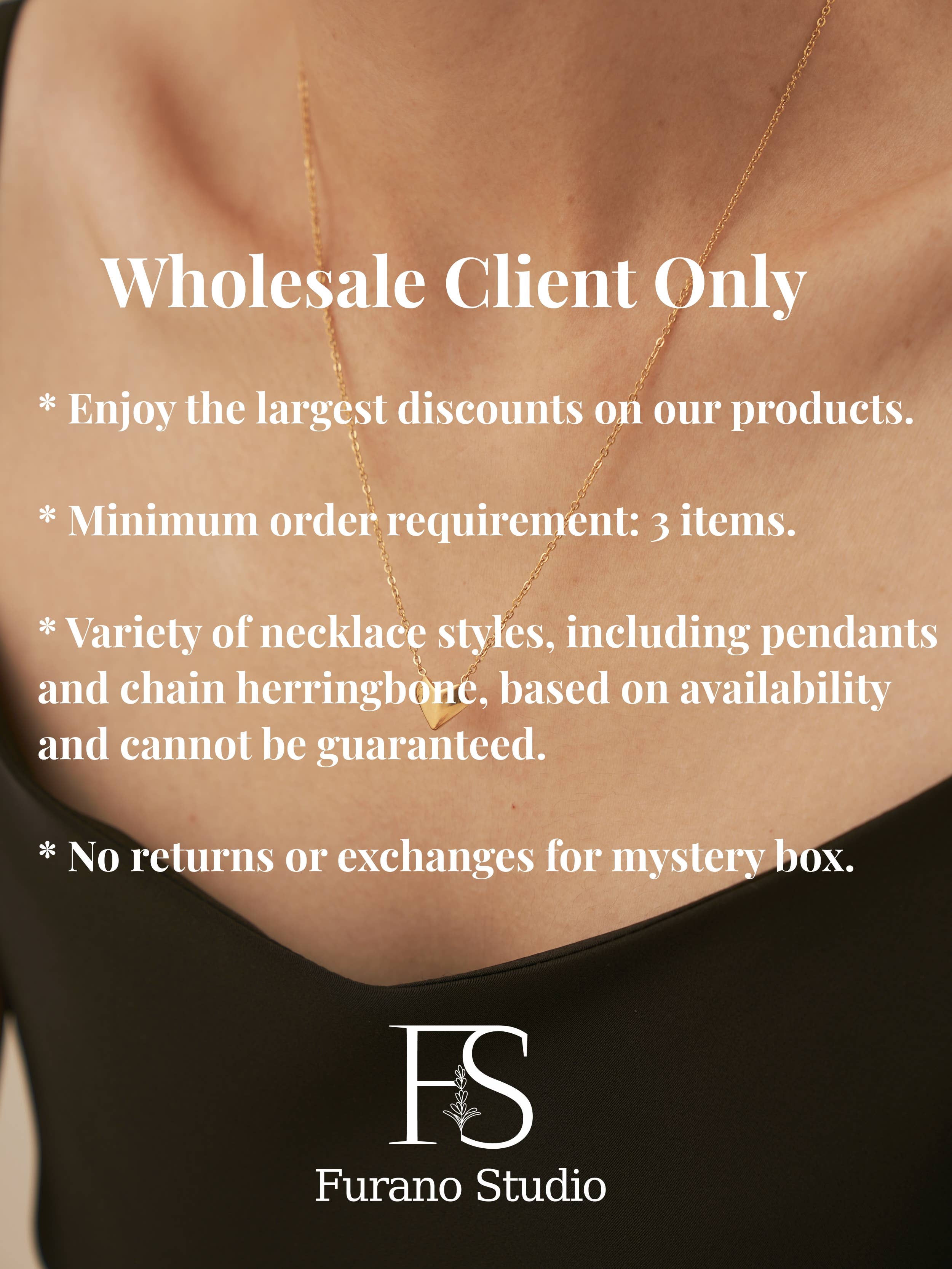 Furano Studio - Wholesale Pendant/Charm Necklace - Mystery box for Gold Pendant Necklace, Chain Necklace1