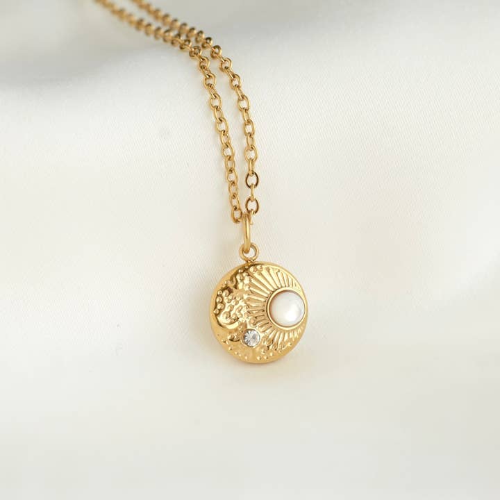 Blueyejewelry - Wholesale Pendant/charm necklace - Mother of Pearl Charm Necklaces-Heart Necklace-Star Pendant3