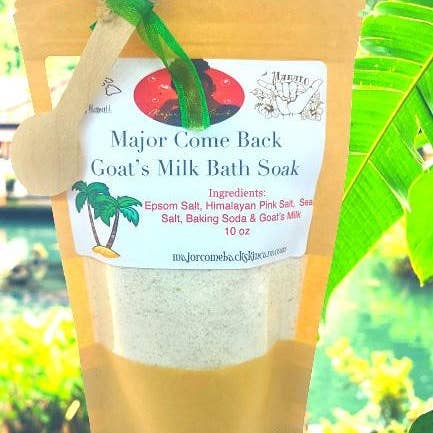 Goats Milk Bath Soak for wholesale by Major Come Back Skincare llc