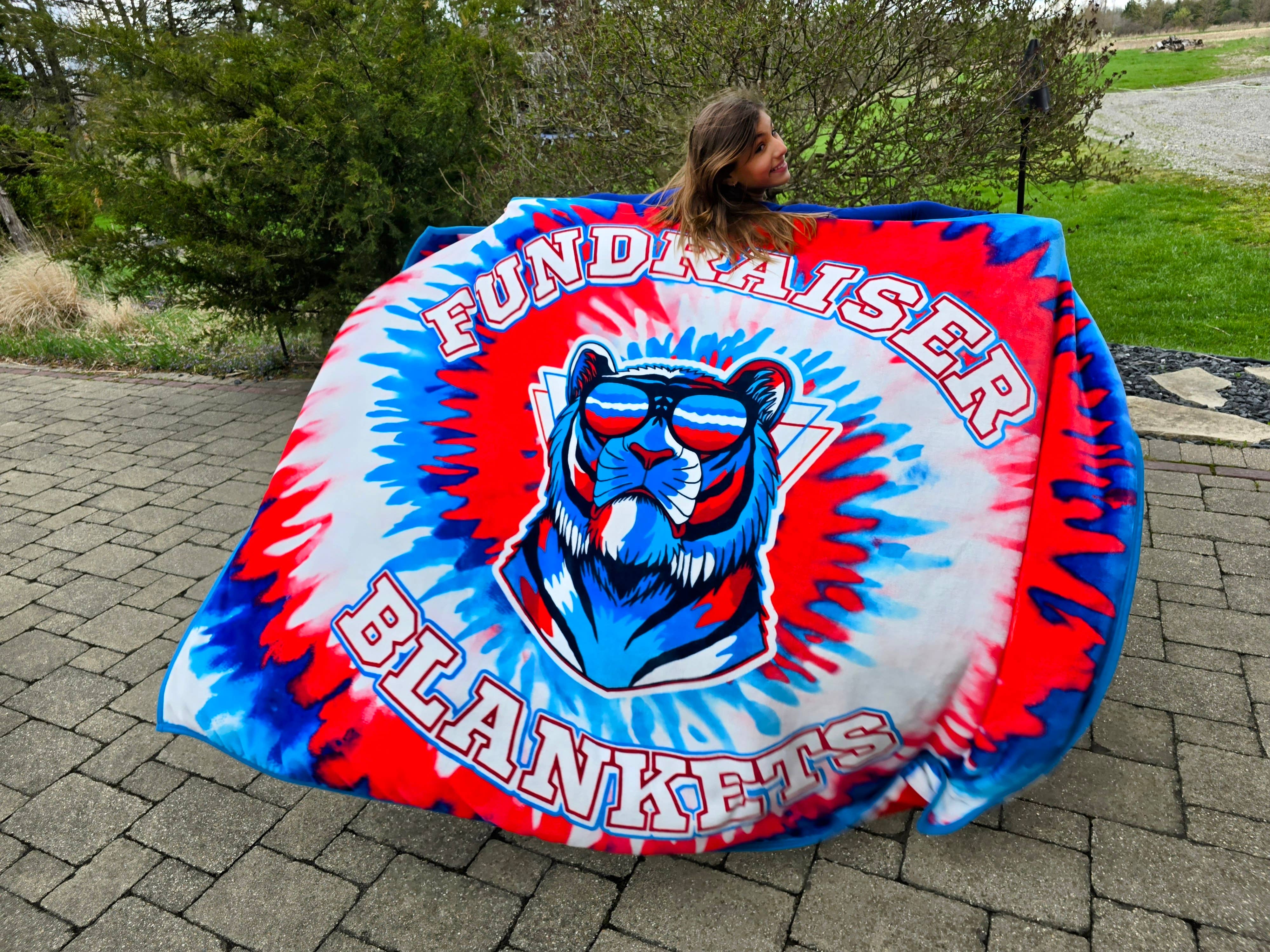 Birdy Boutique LLC. - Wholesale Throw Blanket - Custom Double Sided Logo Blanket Throw Full Print3