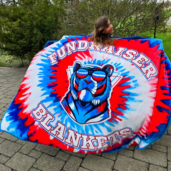 Birdy Boutique LLC. - Wholesale Throw Blanket - Double Sided Custom Logo Blanket – Full Area Color Print3