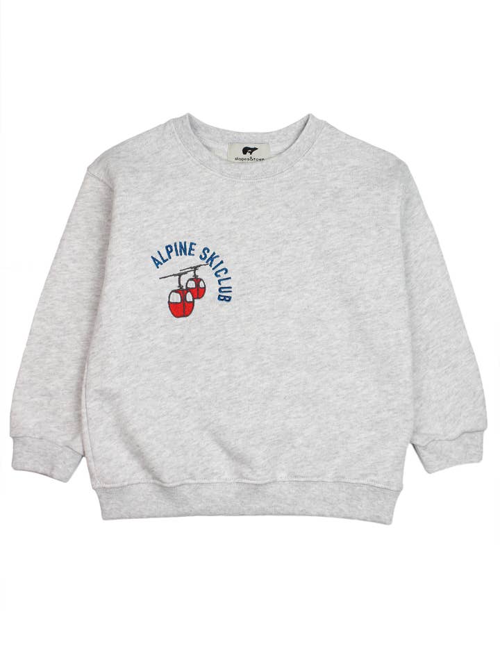 Slopes&Town - Vente Survêtement – enfant - Survêtement enfant avec télécabine rouge des Alpes2