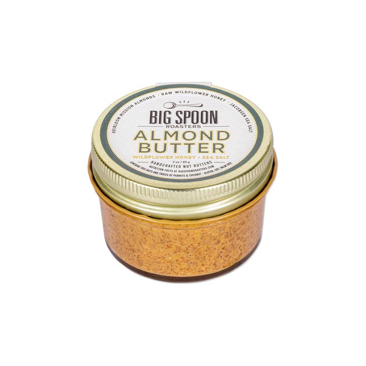 Big Spoon Roasters - Venta al por mayor Cremas de frutos secos - Mantequilla de almendra con miel de flores silvestres