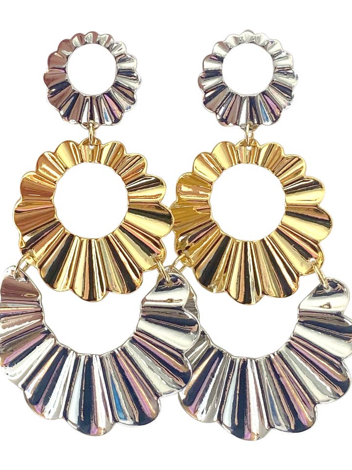 Charity Statement Drop Earring for wholesale by Gemelli