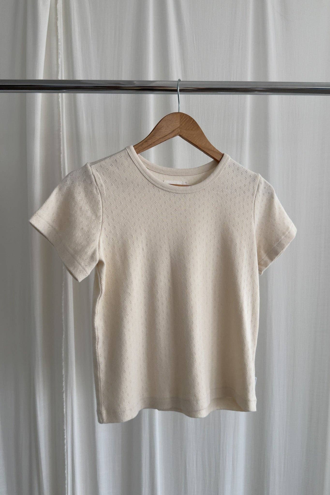 Le Bon Shoppe - Wholesale Knit Top - Women's - Pointelle Babe Tee (2S-2M-1L)28