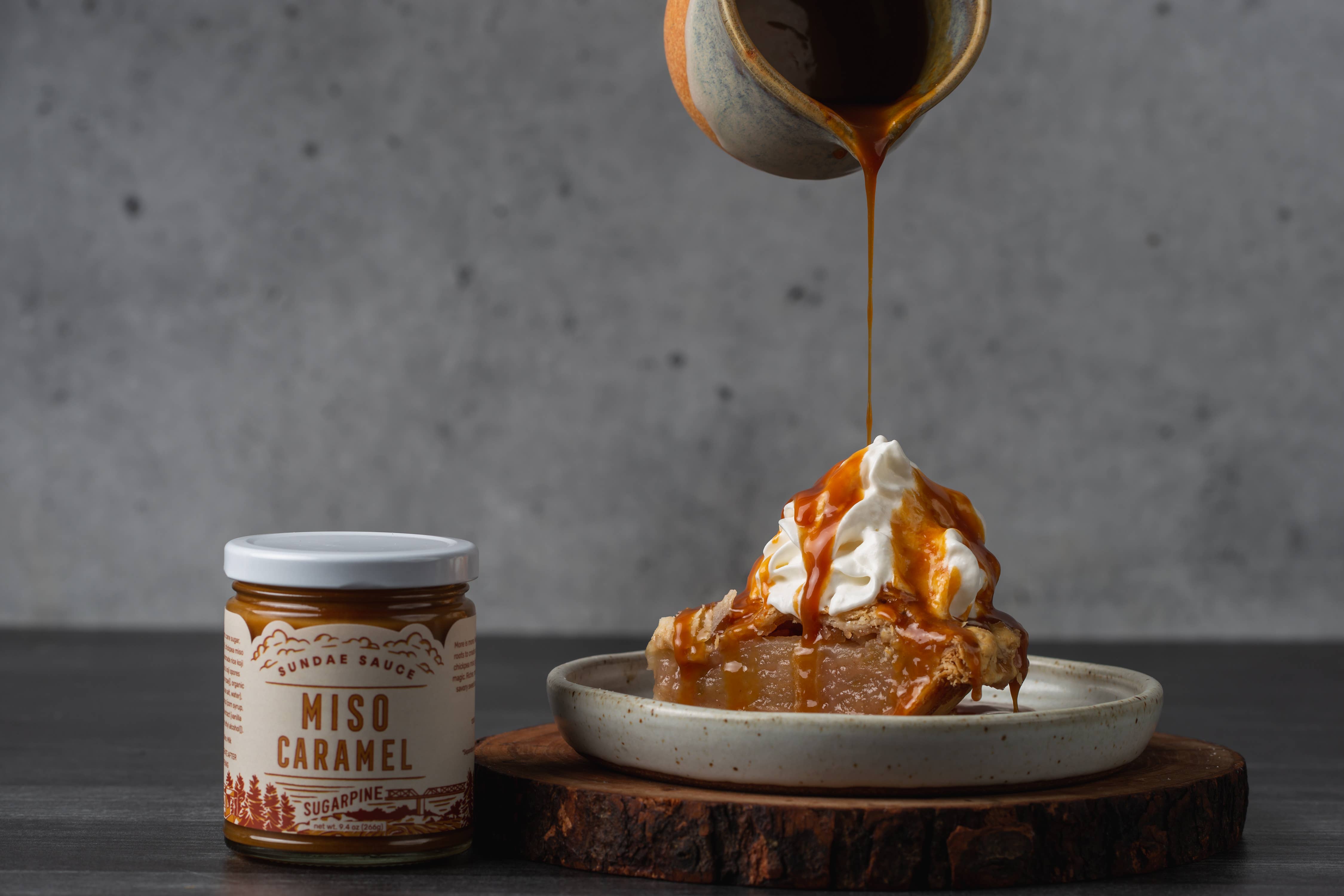 Sugarpine Drive-In - Wholesale Caramel sauce - Miso Caramel Sundae Sauce2