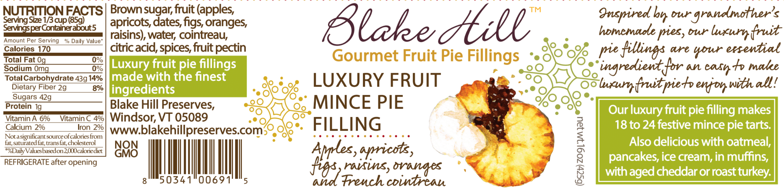 Blake Hill Preserves - Wholesale Jam/Jelly - Fruit Mince Pie Filling10