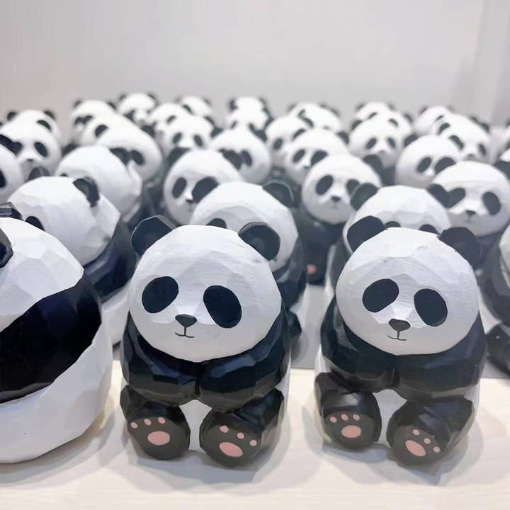 Gohobi (We cover U.S. import duties) – wholesale Decorative figurine – Gohobi Handcrafted Wooden Panada Ornament