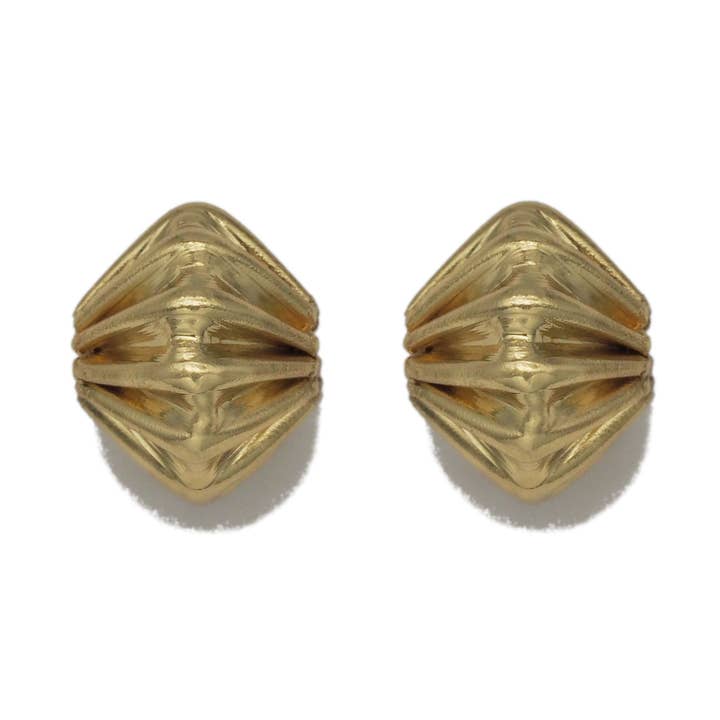 Guld rynkor Spacer Pärlor, Sku #Y729 för wholesale av BestBeads&Beyond