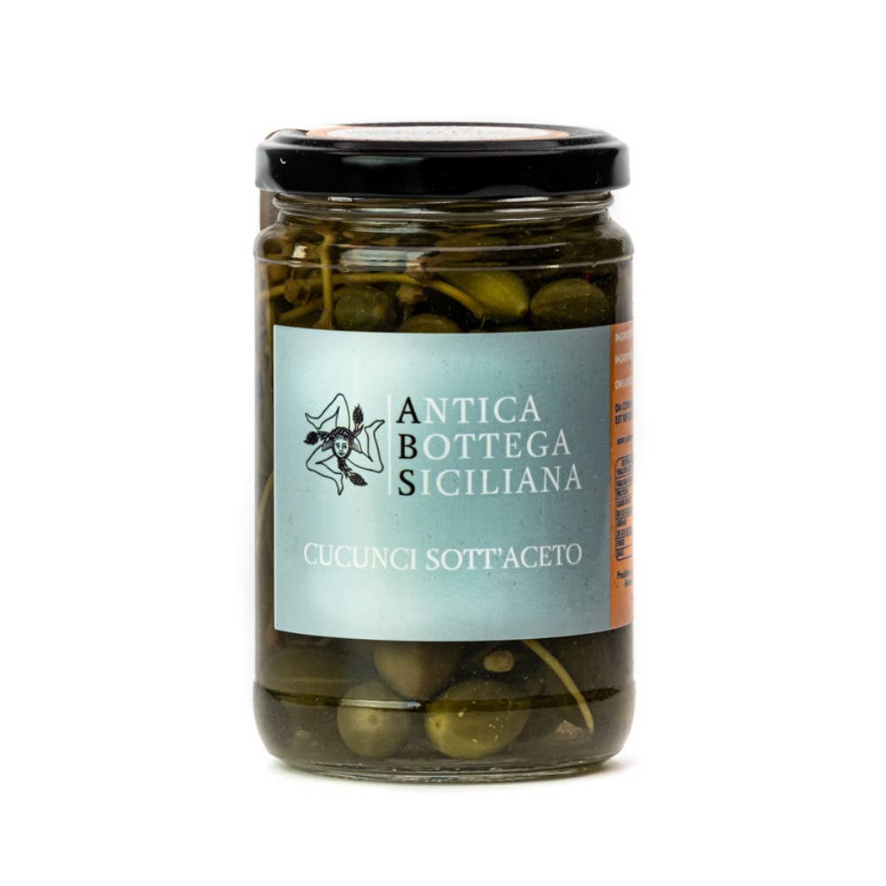 Antica Bottega Siciliana - Wholesale Salad Dressing - Sicilian Cucunci in white wine vinegar - 280 g