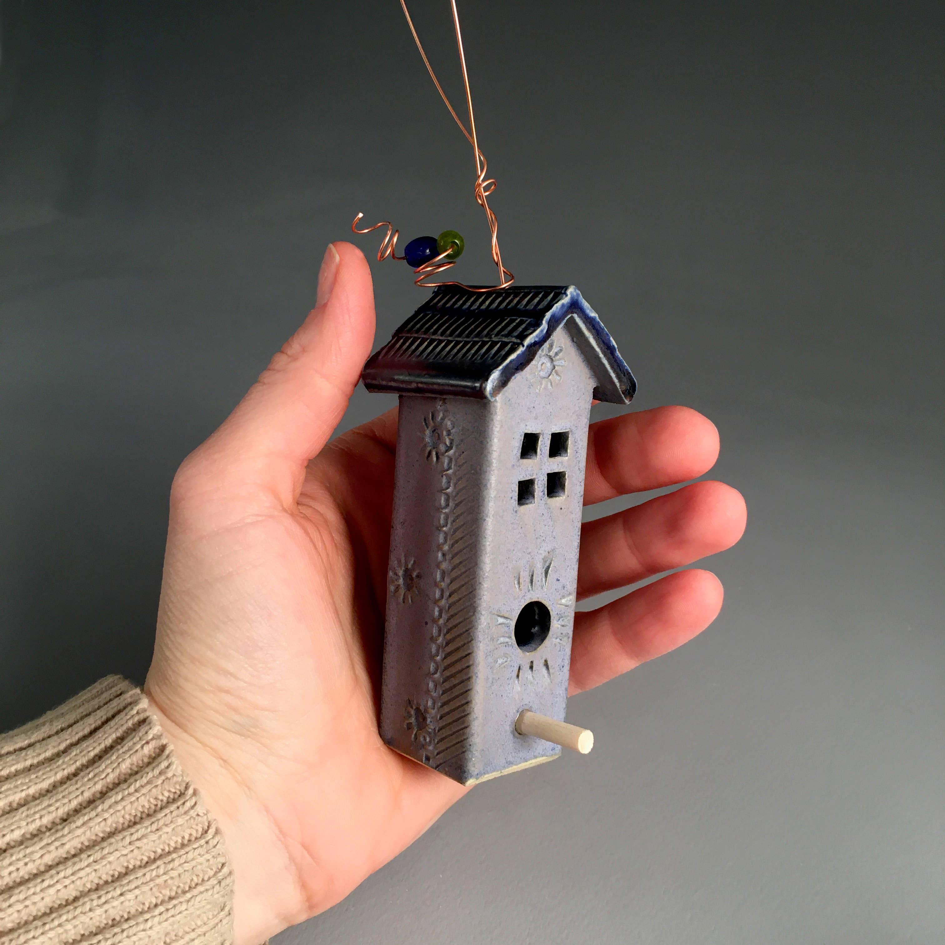 Macone Clay / Spooner Creek - Wholesale Bird House - MHB - Mini Hanging Birdhouse - Package of 61