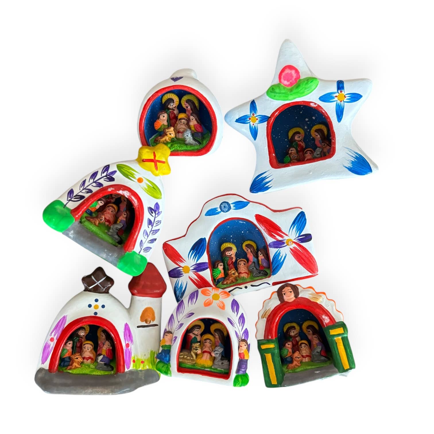 Zoe Artcrafts Corp. - Wholesale Ornament - Handmade Peruvian Nativity Ornaments: Christmas decor2