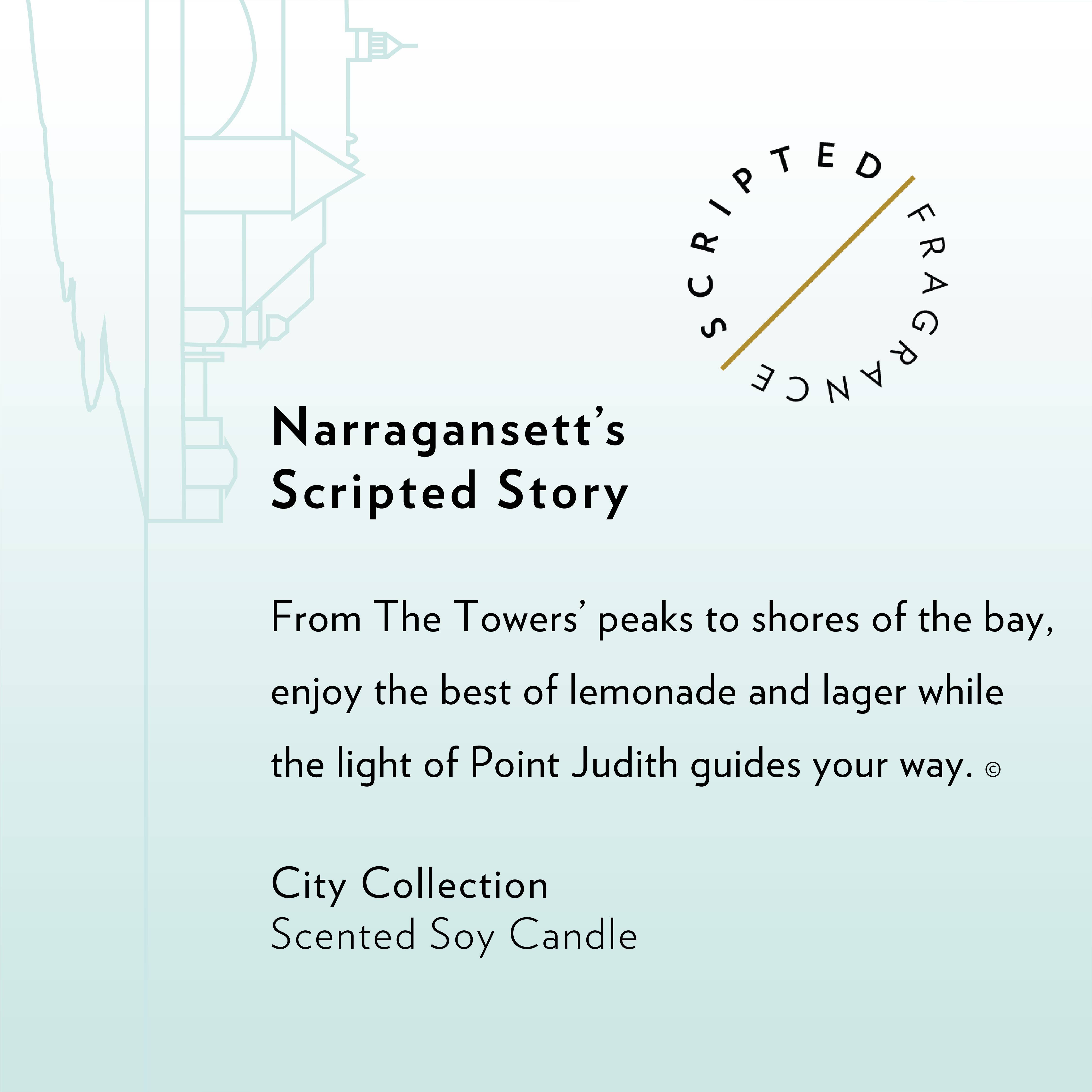 Scripted Fragrance - Venta al por mayor Velas en tarros - Vela de soja Narragansett Rhode Island City5