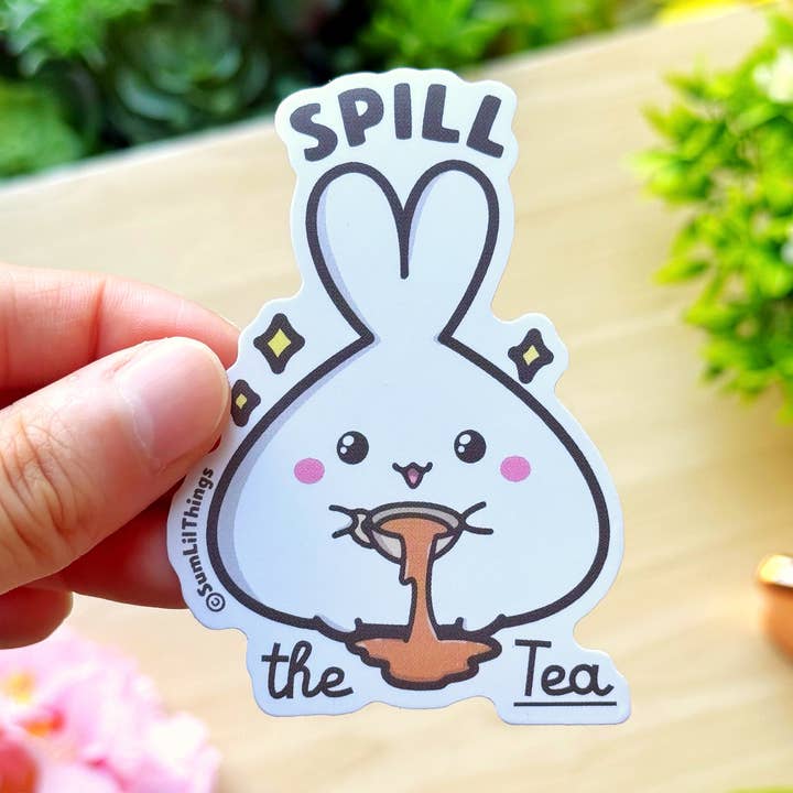 Pegatina de vinilo - Suelta la sopa para venta al por mayor de SumLilThings