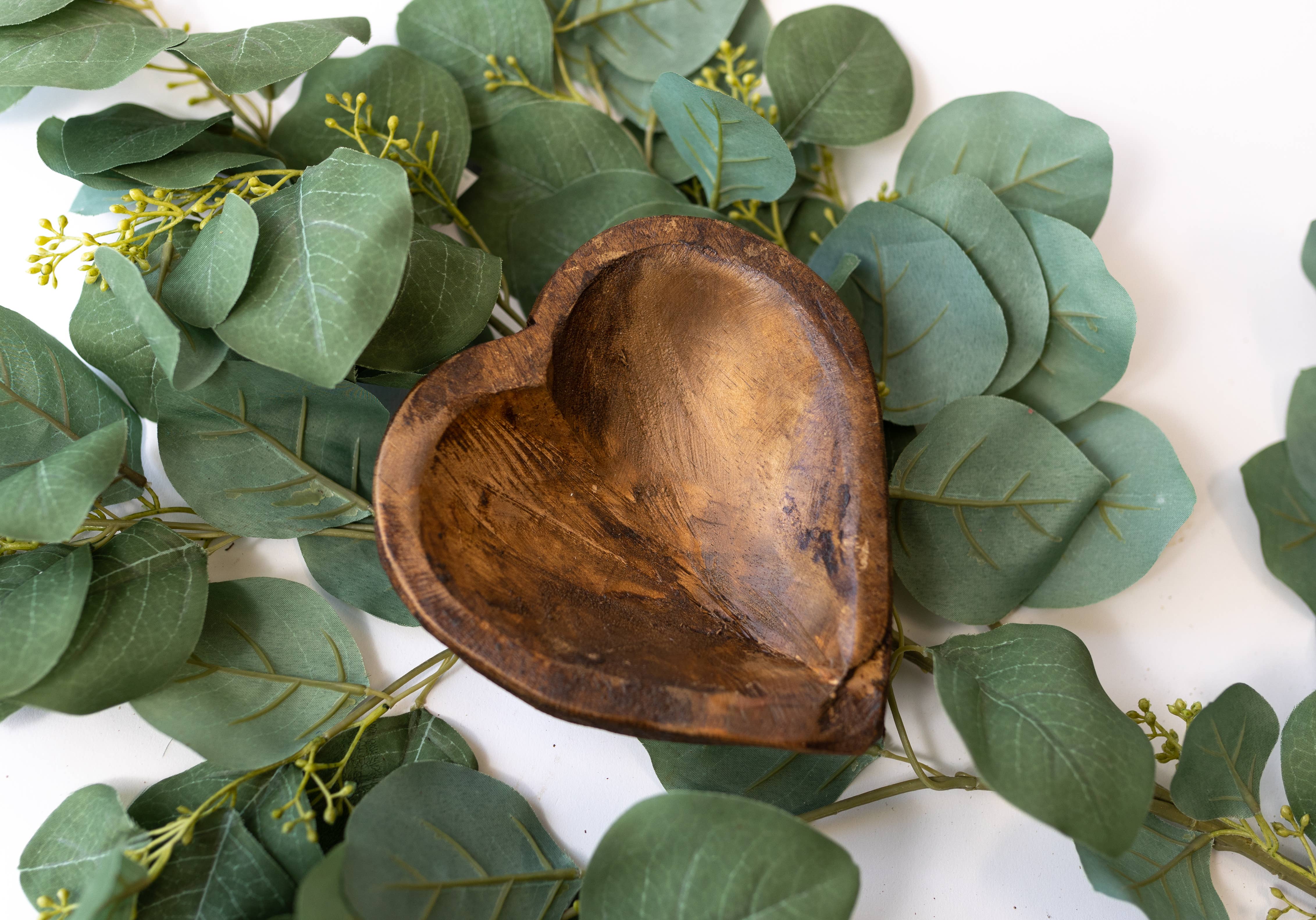 Forever Green Art - Wholesale Decorative Plate/Dish/Bowl - Sweet Heart Dough Bowl0