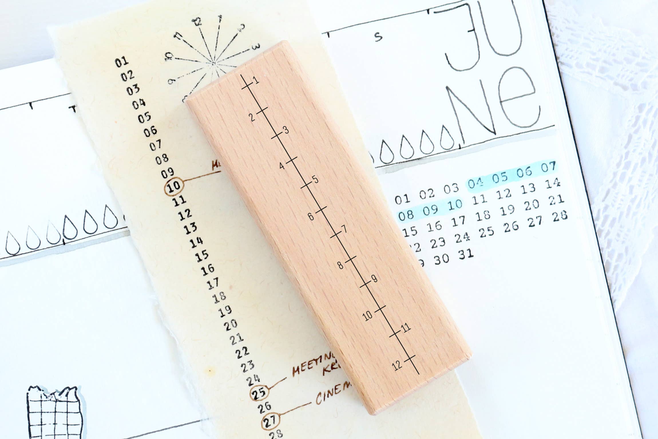 Emadam - Art & Design – wholesale Rubber/decorative stamp – Stamp - clock, simple timeline0