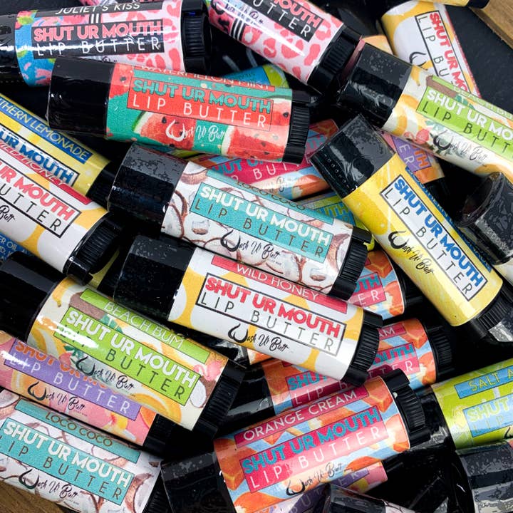 Beurre à lèvres Shut Ur pour la vente par Wash Ur Butt Soap Bar