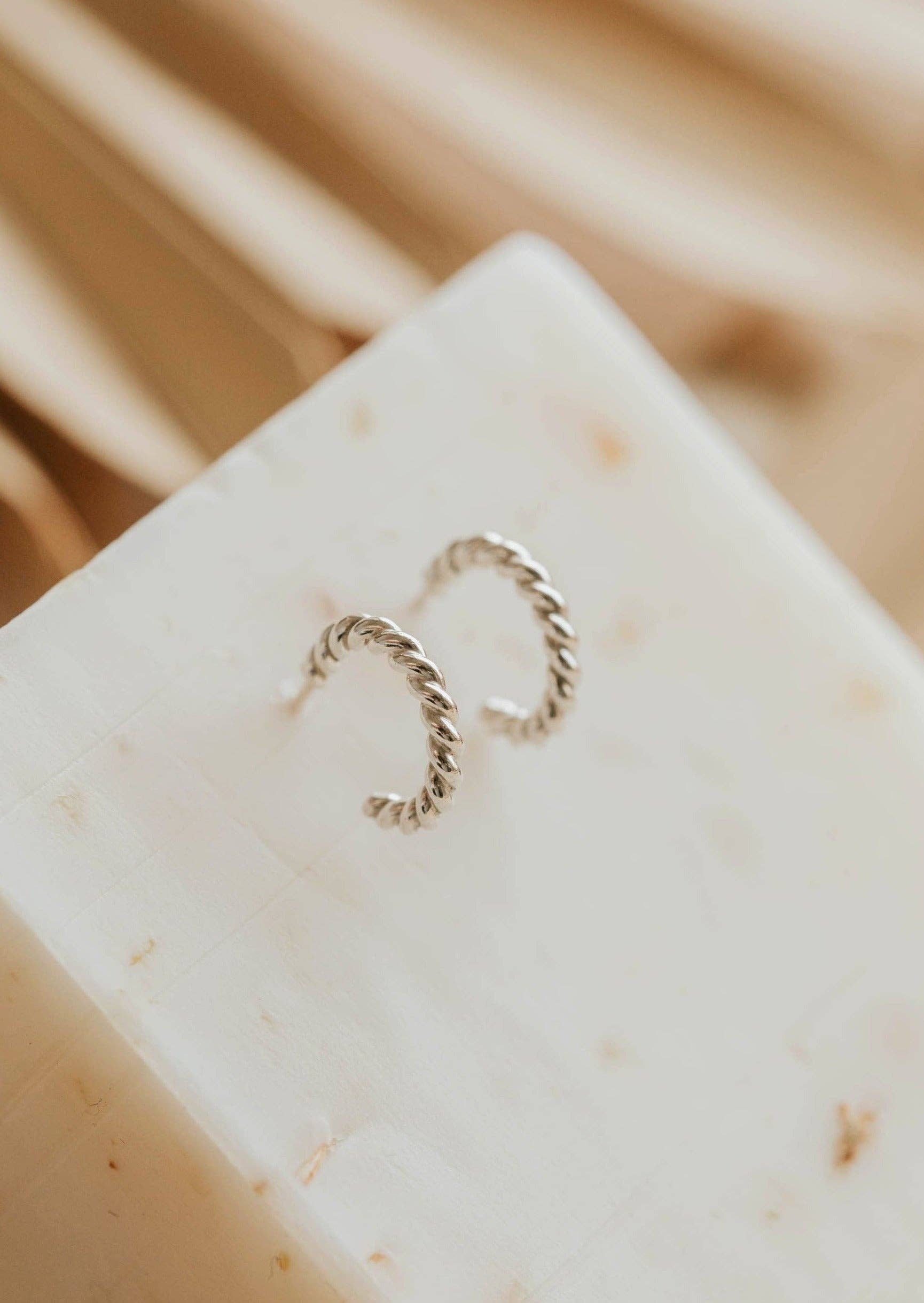 Hello Adorn - Wholesale Hoop Earrings - Ophelia Hoops | 14kt Gold Fill + Sterling Silver9