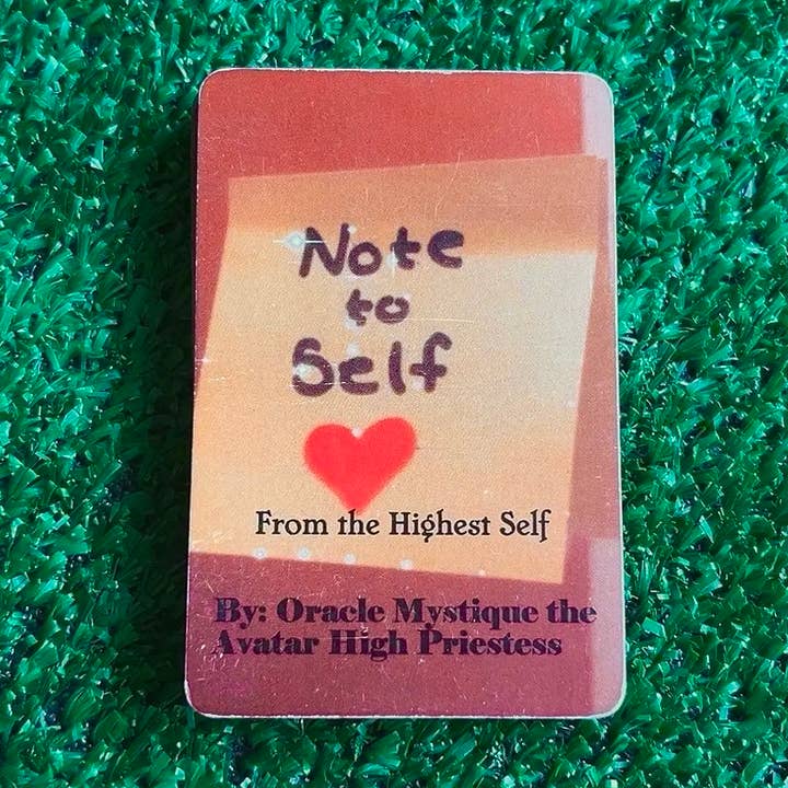 Note to Self from the Highest Self for wholesale by Oracle Mystique the Avatar High Priestess LLC
