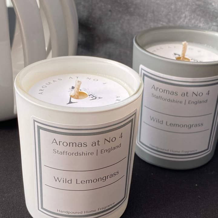 Vela votiva de limoncillo salvaje para venta al por mayor de Aromas at No 4