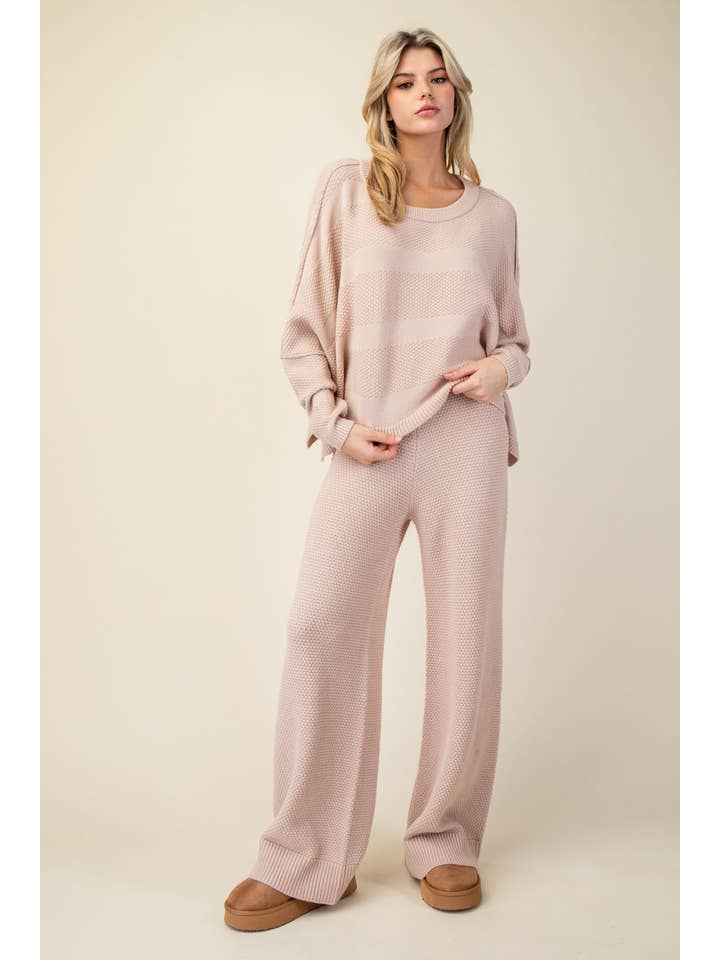 Rae Mode - Wholesale Lounge Set - Women's - OVERSIZED SWEATER SET
