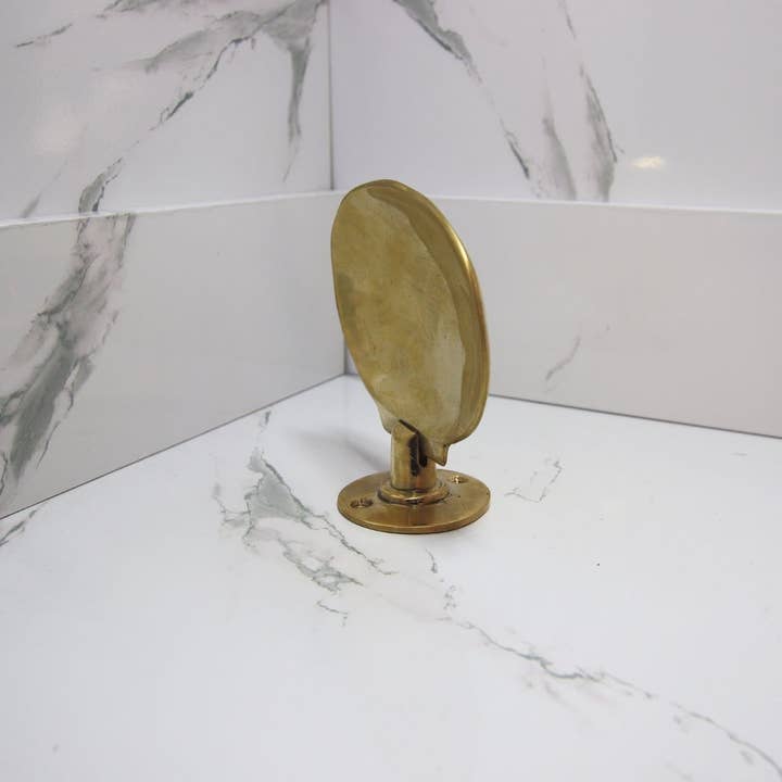 bazarifinagh - Wholesale Bath Soap Dish - Handmade wall Mounted Brass Soap Dish with luxury design3