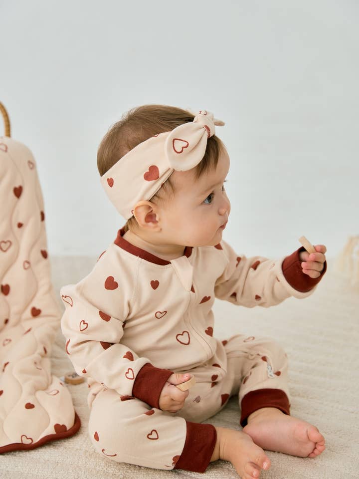 Baby Haarband mit Schleife für den Großhandel von Norsu Organic