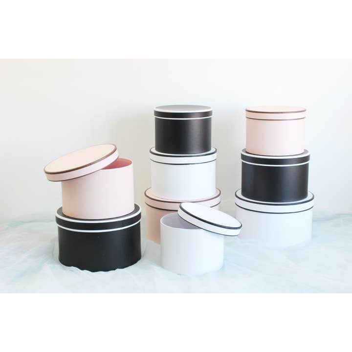 Elegant Design Supply - Wholesale Gift Box - French Inspired Round Flower Box