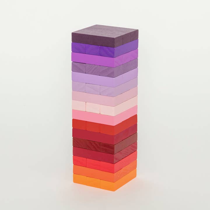 Block Design - Wholesale Stacking Game - Gradient Tower