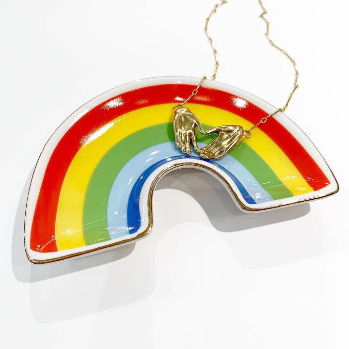 Lovely Hand Necklace for wholesale by Meta Bird