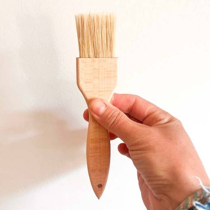 Natural Bristle Pastry Brush with Beechwood Handle for wholesale by Clémentine Boutique