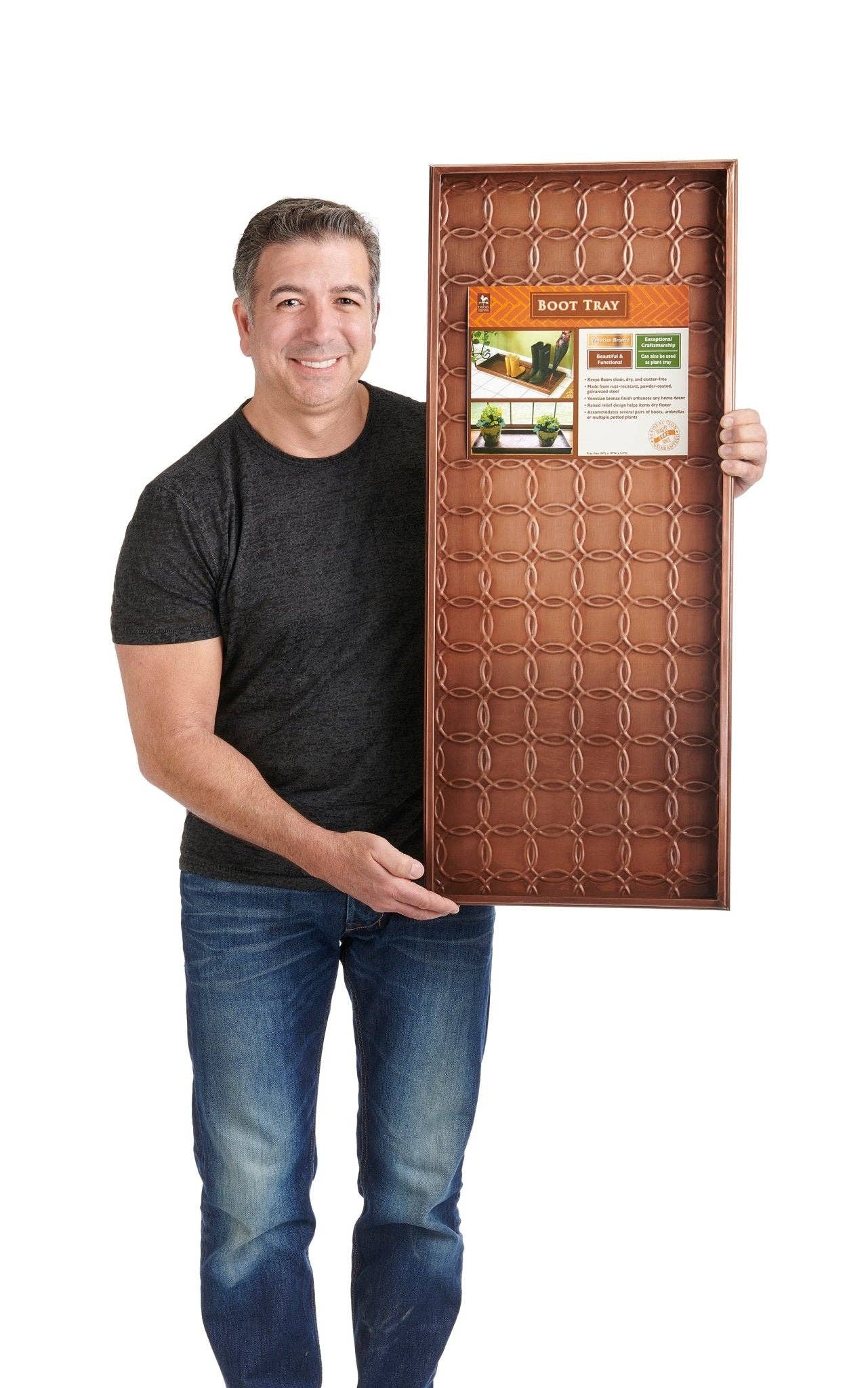 Good Directions - Wholesale Shoe Rack - Circles Multi-Purpose Boot Tray4