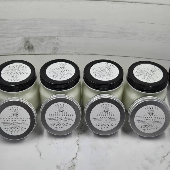 Lotion for wholesale by Gray Matter Soap Company