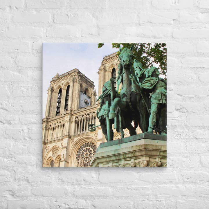 Monmouth Paragon - Wholesale Art Print - Shaded Statue Canvas Prints35