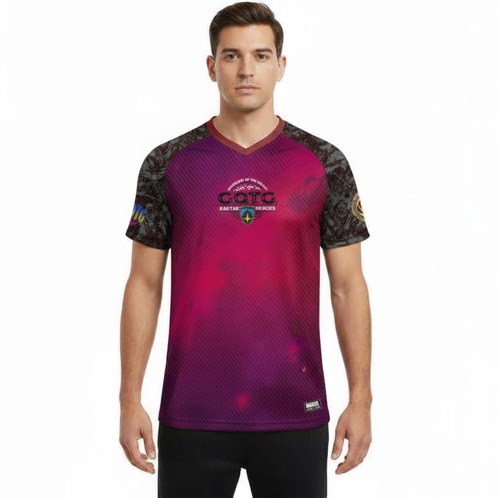 MAILLOT DE FOOTBALL "LES GARDIENS DE LA GALAXIE 60" for wholesale by COTTON DIVISION