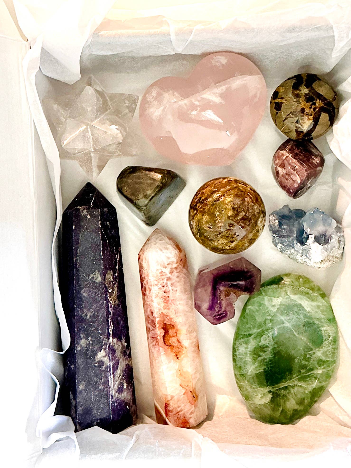 Kreateur Miami - Wholesale Spiritual Stone/Crystal - Crystal CLEARANCE Mixed Lot – Sold Per LB (No Selection)5