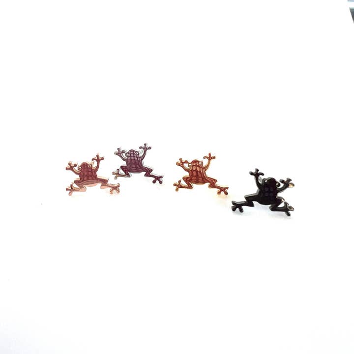 Kikker oorbellen voor wholesale door Royce and Oak