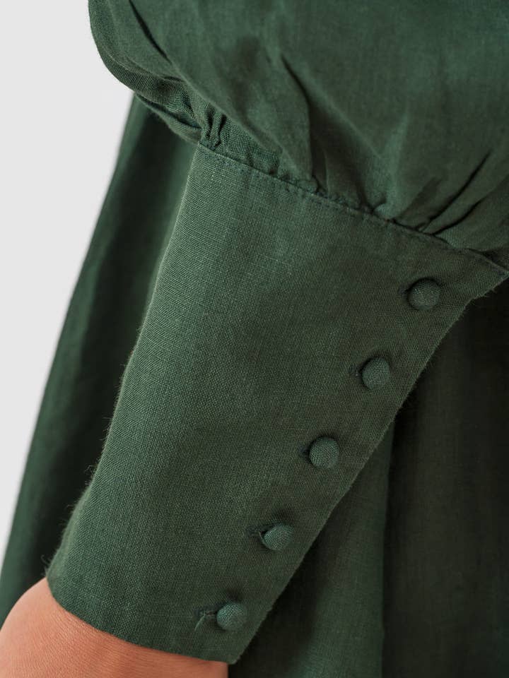 Red Poppy Hawthorn Dress, Long Sleeve for wholesale on Faire47