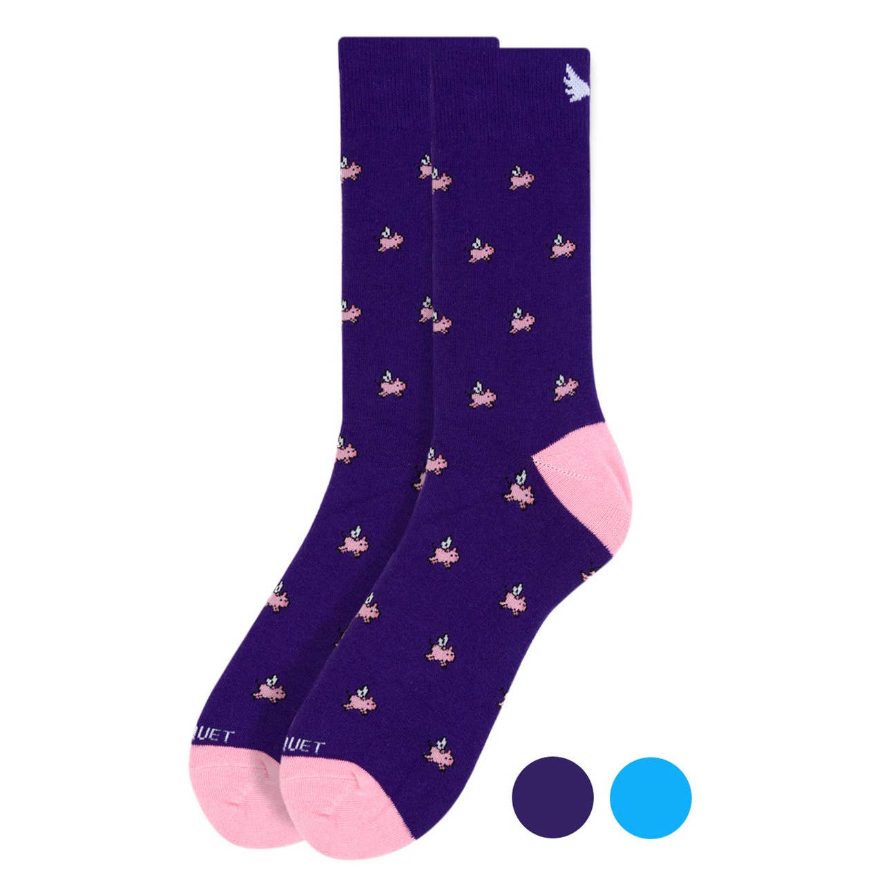 Selini New York - Wholesale Socks - Men's - Flying Pig Novelty Socks for Men1