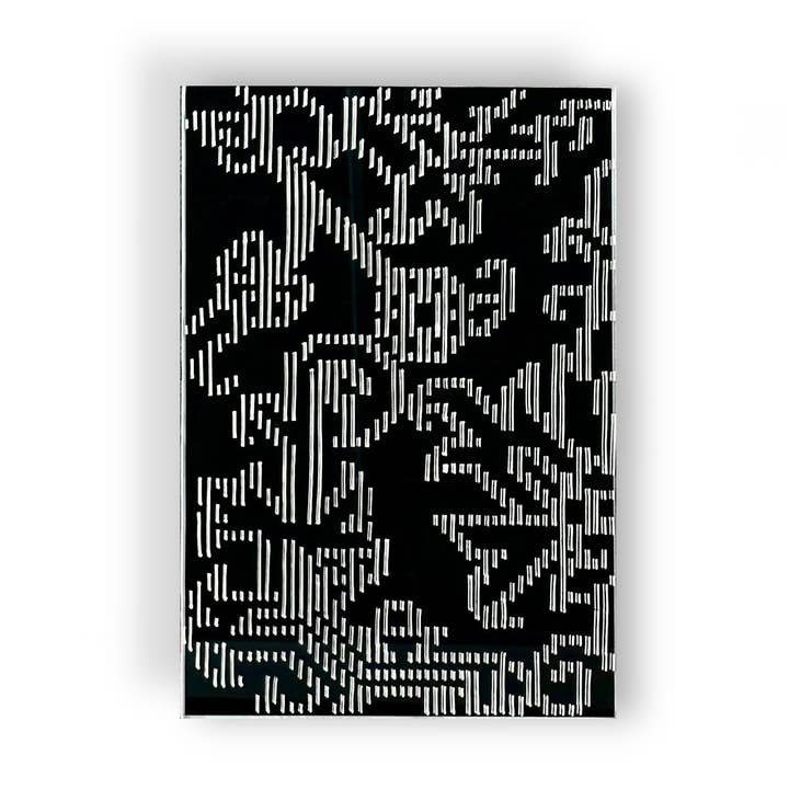 Baafine — Miroir Art Linéaire pour la vente par Lozee