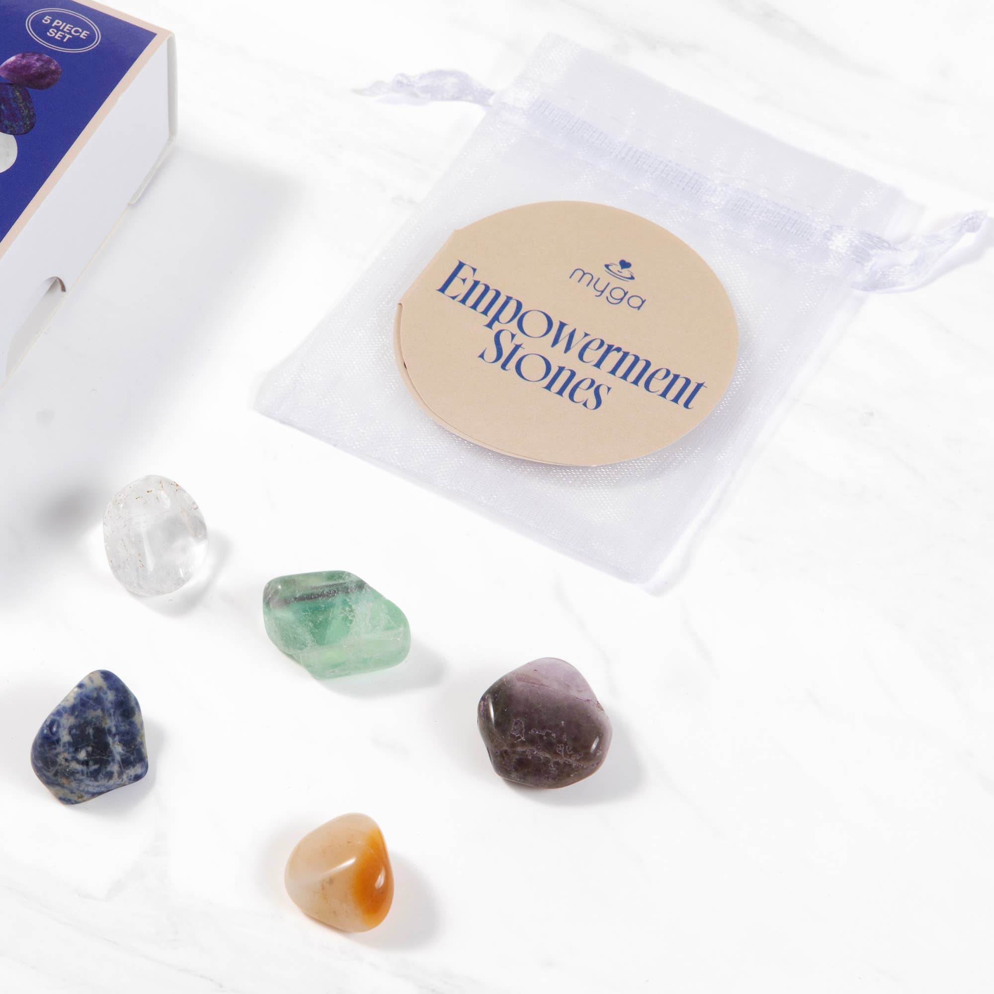 Myga - Wholesale Spiritual Stone/Crystal - Myga Wellbeing Crystal Collection - Display 24 Units51