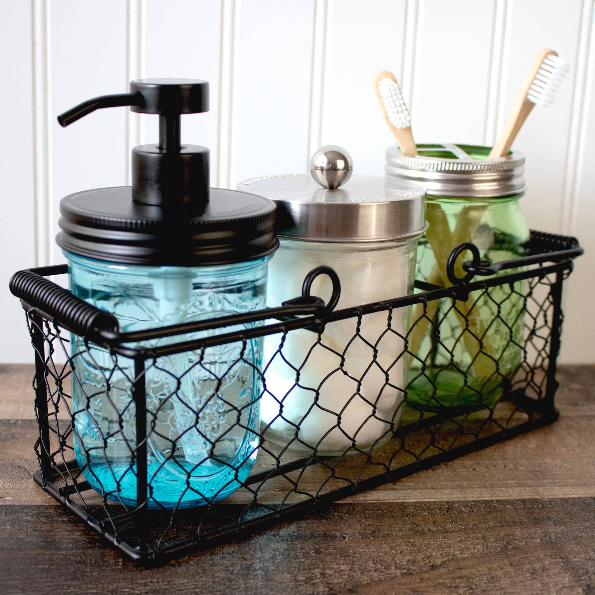 Mason Jar Lifestyle - Wholesale Soap Dispenser - Matte Black Soap Pump Lid Kit for Mason Jars13