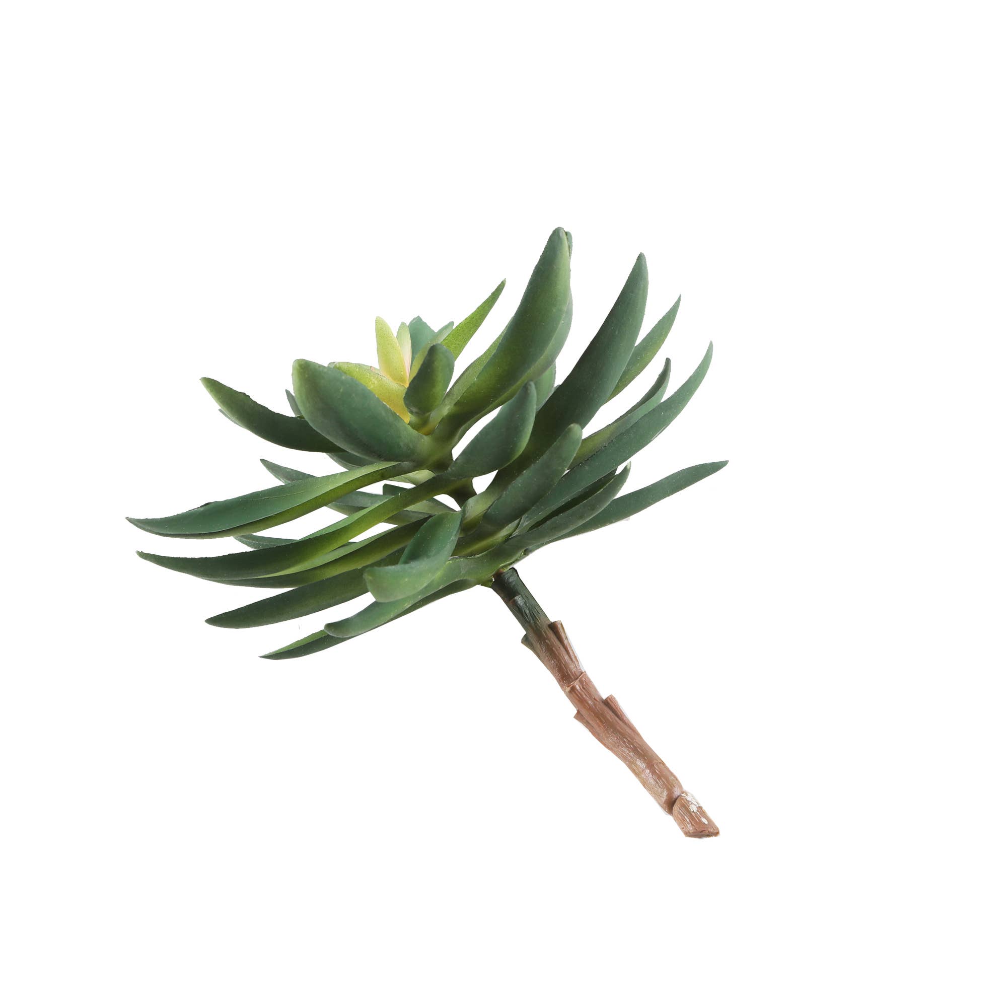 Flora Bunda Inc – wholesale Artificial plant – Artificial Green & Blush Succulent Stem3