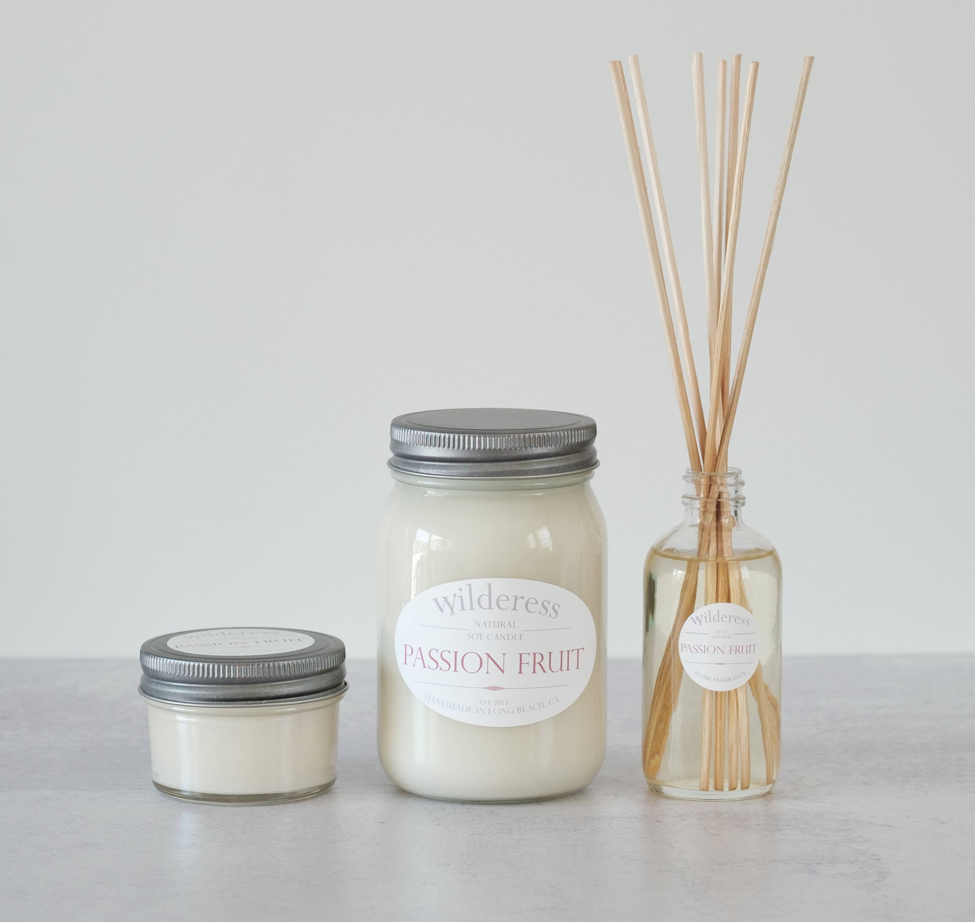 Wilderess - Wholesale Jar/Filled Candle - Passion Fruit Soy Candle1