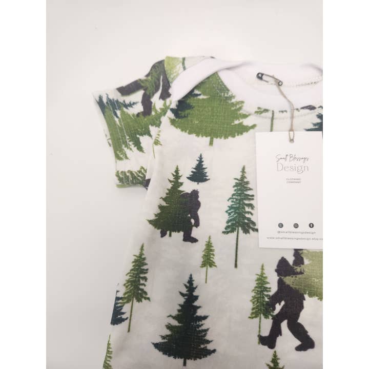 Small Blessings Design - Wholesale Bodysuit (Non-Footed) - Baby - Infant bodysuit, camping bodysuit, infant romper, big foot