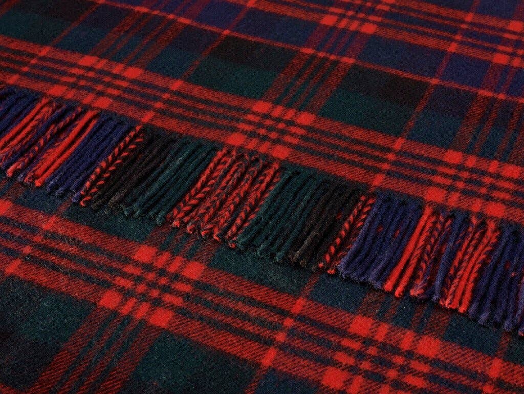 Bronte Moon - Vente Écharpe – femme - Écharpe Blanket - Châle - Étole - Wrap - Tartan - Macdonald1
