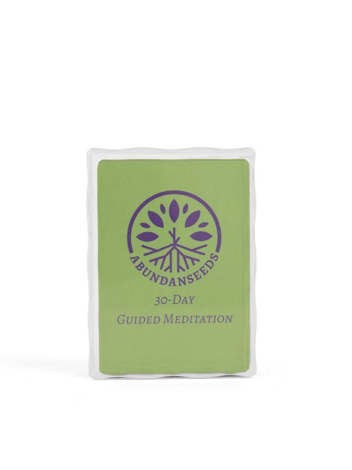 THE DAILY SEEDS 30-DAY MEDITATION DECK for wholesale by Abundanseeds
