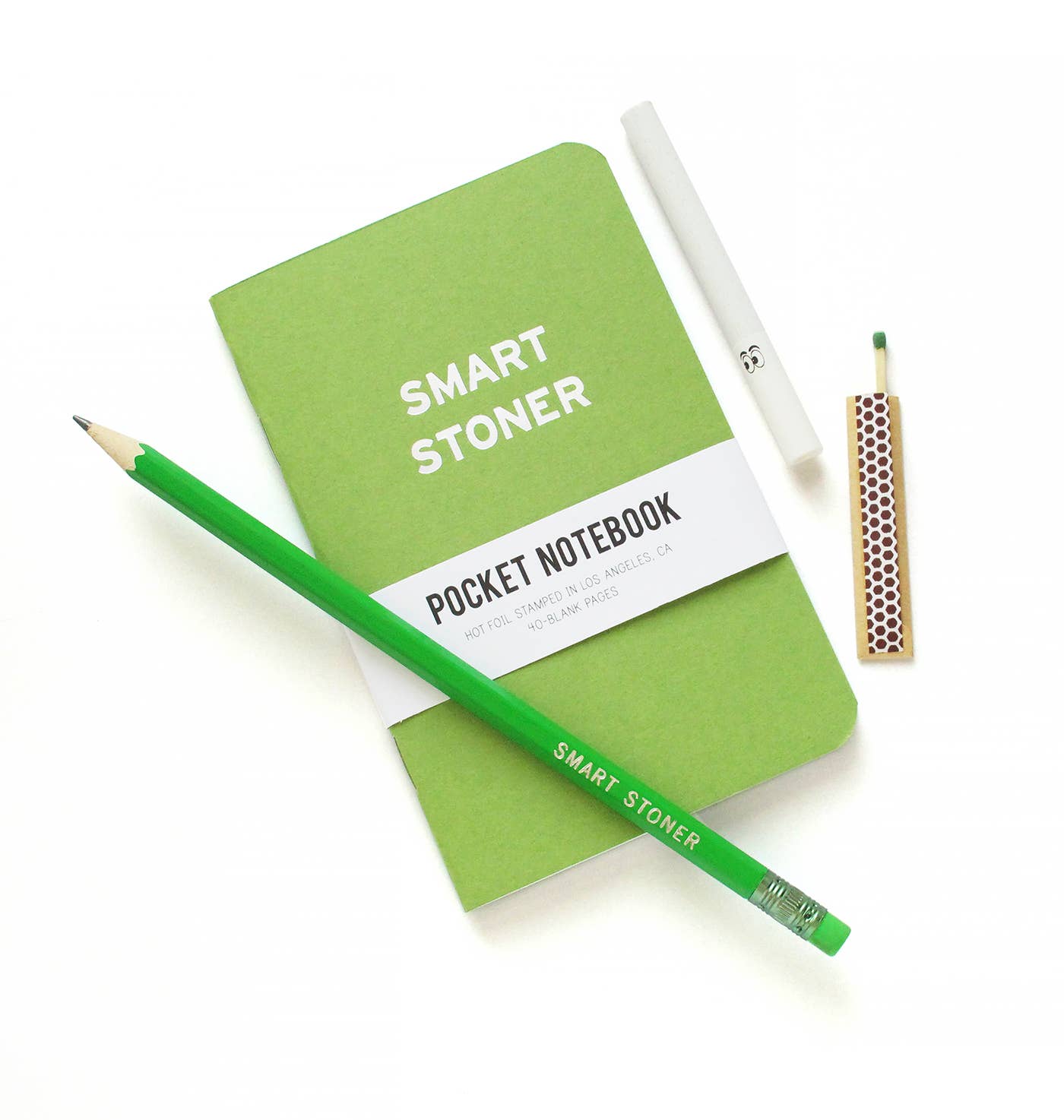 Word For Word Factory - Wholesale Notebook - SMART STONER Pocket Notebook Journal3