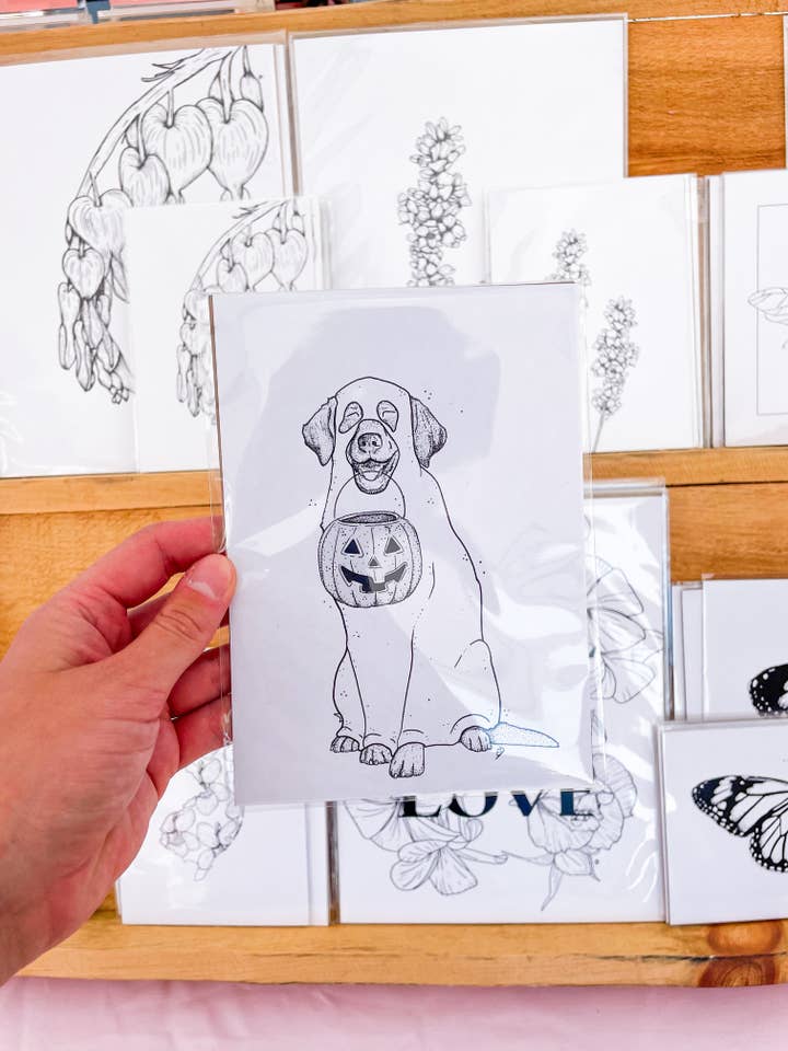 Halloween Pup for wholesale by Wren and Rose